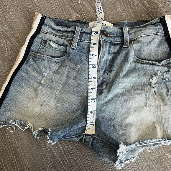 Pistola Denim Shorts Womens Size 25 Winston High Rise Blue - Picture 8 of 12